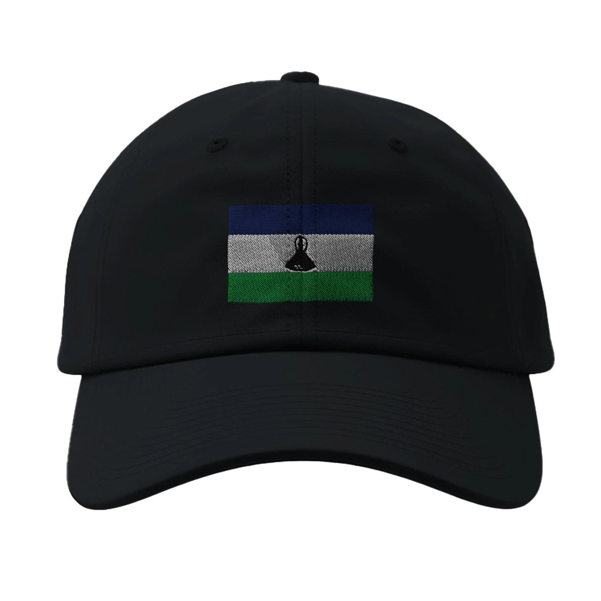 Casquette drapeau lesotho coton brodé confortable durable