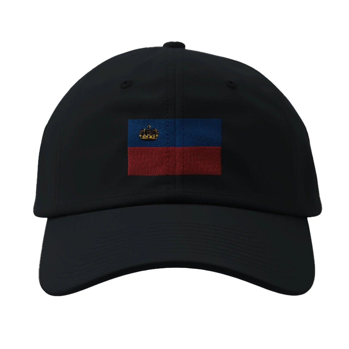 Casquette drapeau liechtenstein coton broderie durable