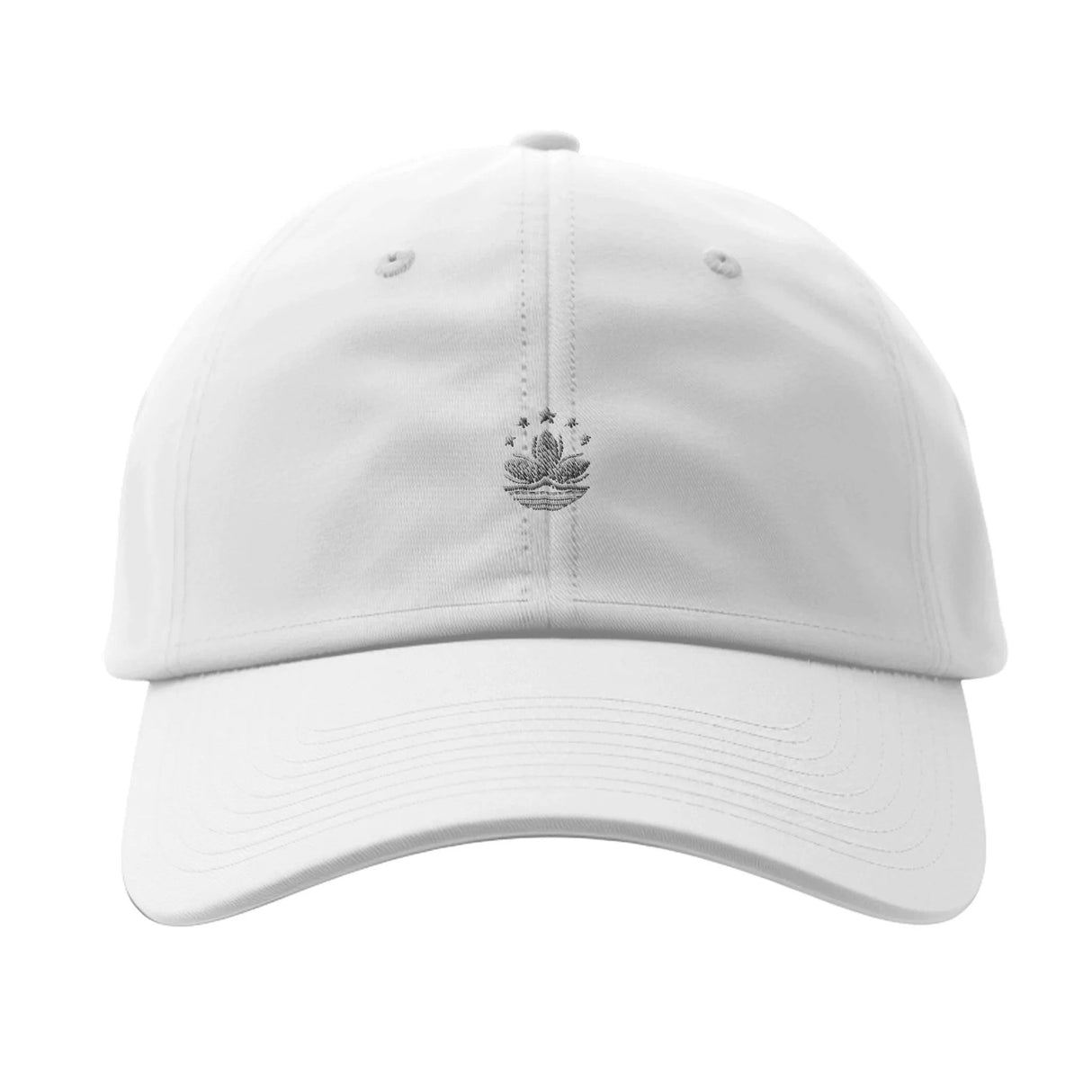 Casquette drapeau macao coton broderie style épuré