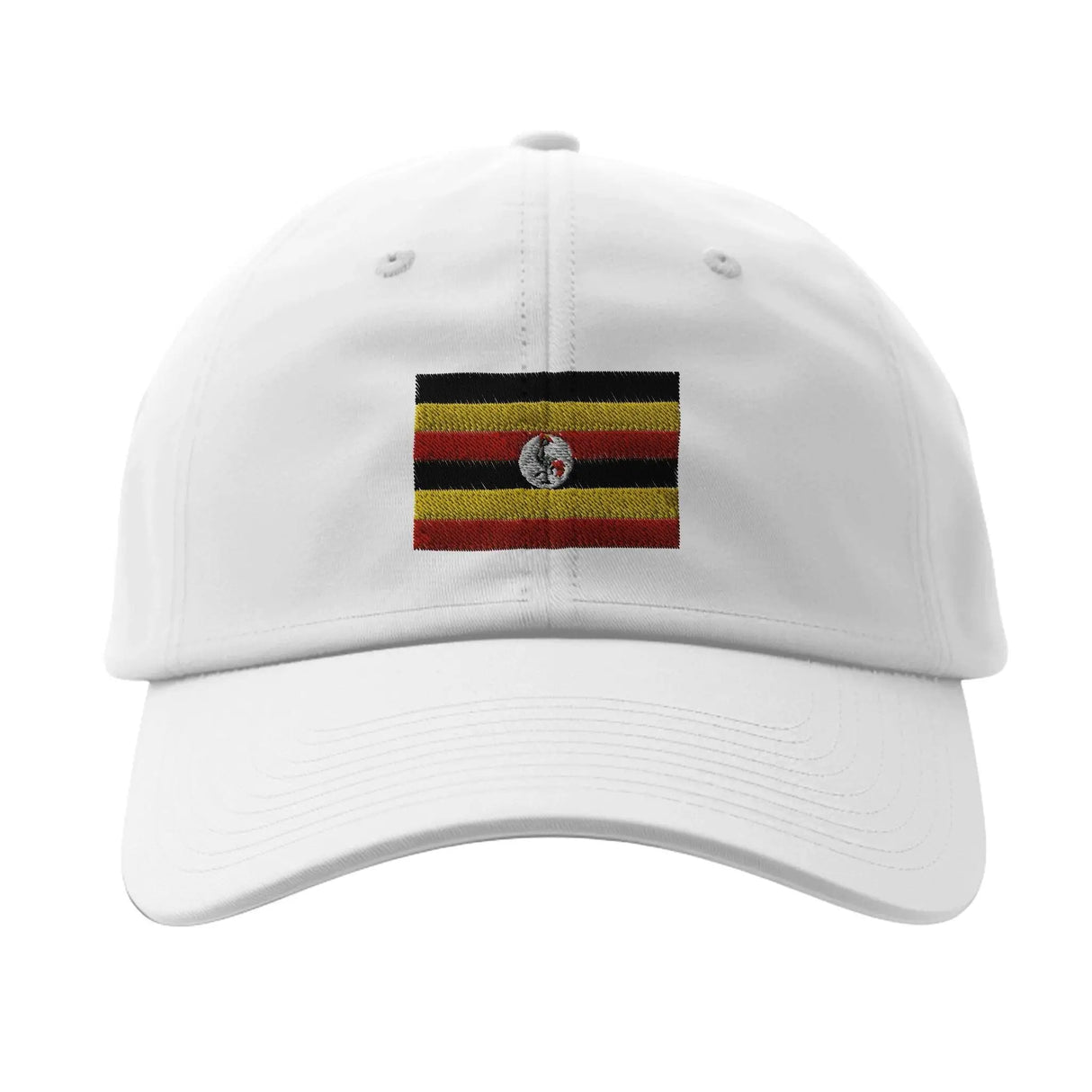 Casquette drapeau ouganda coton brodée couleur confortable