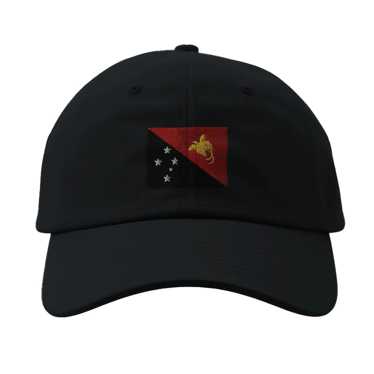 Casquette drapeau papouasie-nouvelle-guinée coton brodée