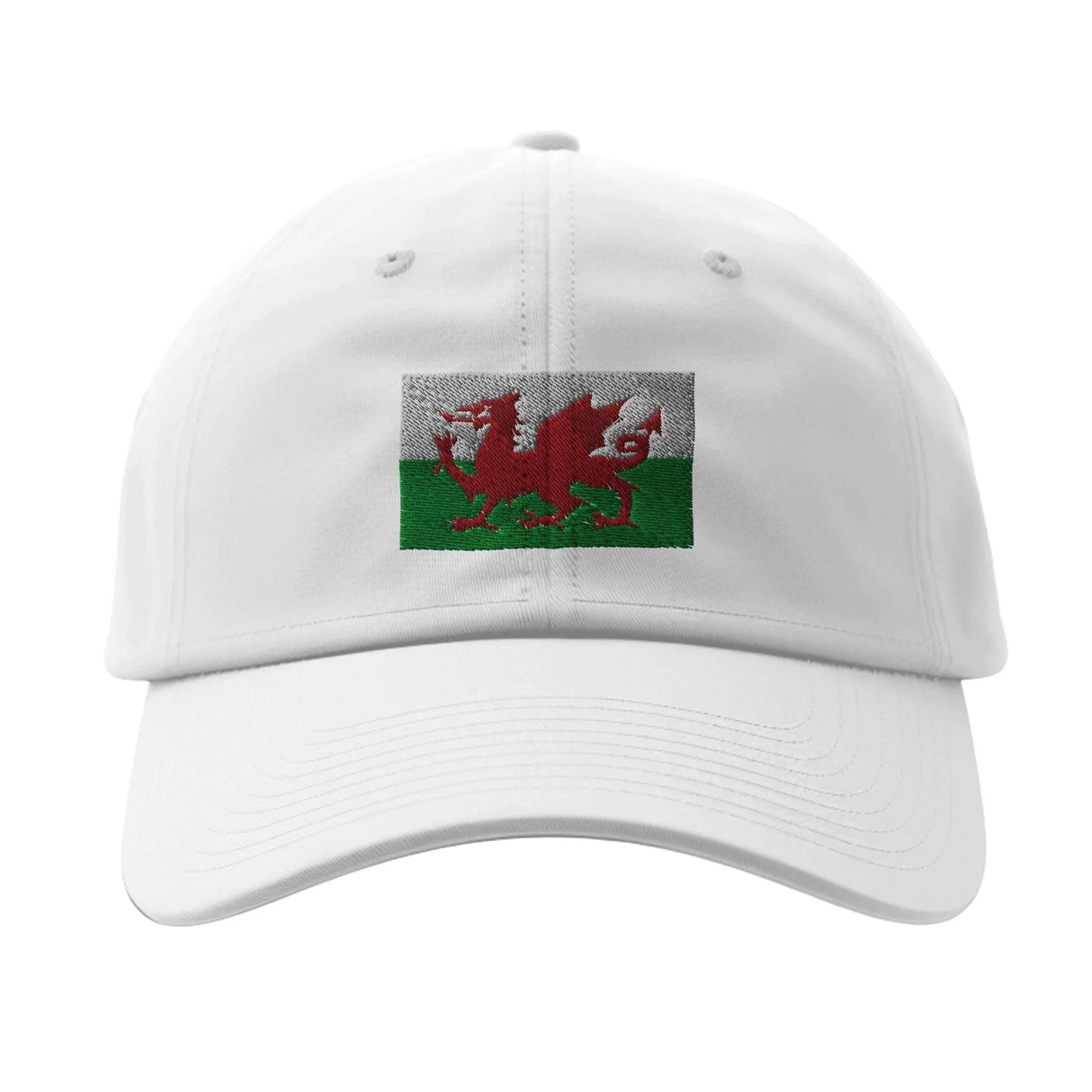 Casquette drapeau pays de galles coton broderie durable