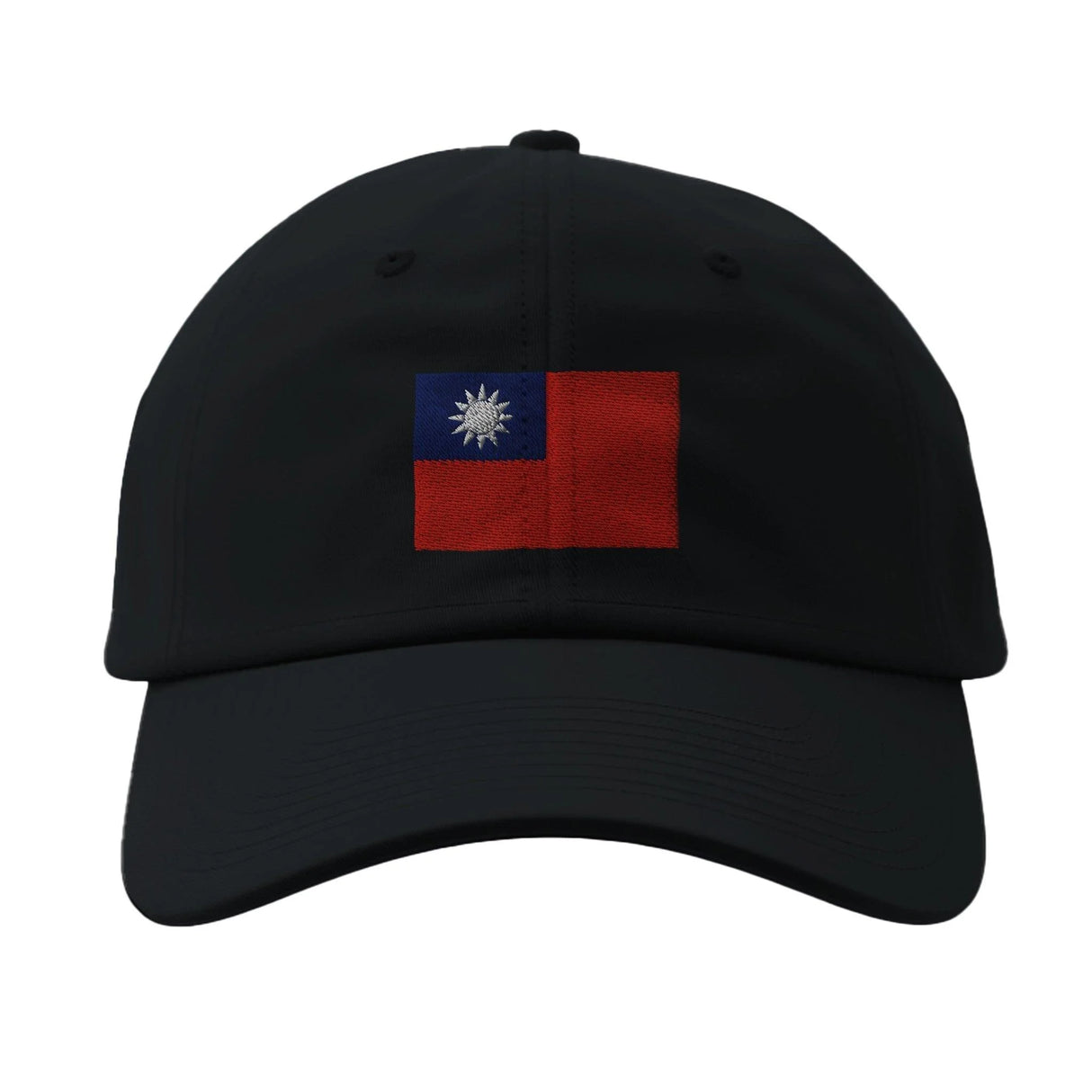 Casquette drapeau république de chine coton brodée durable