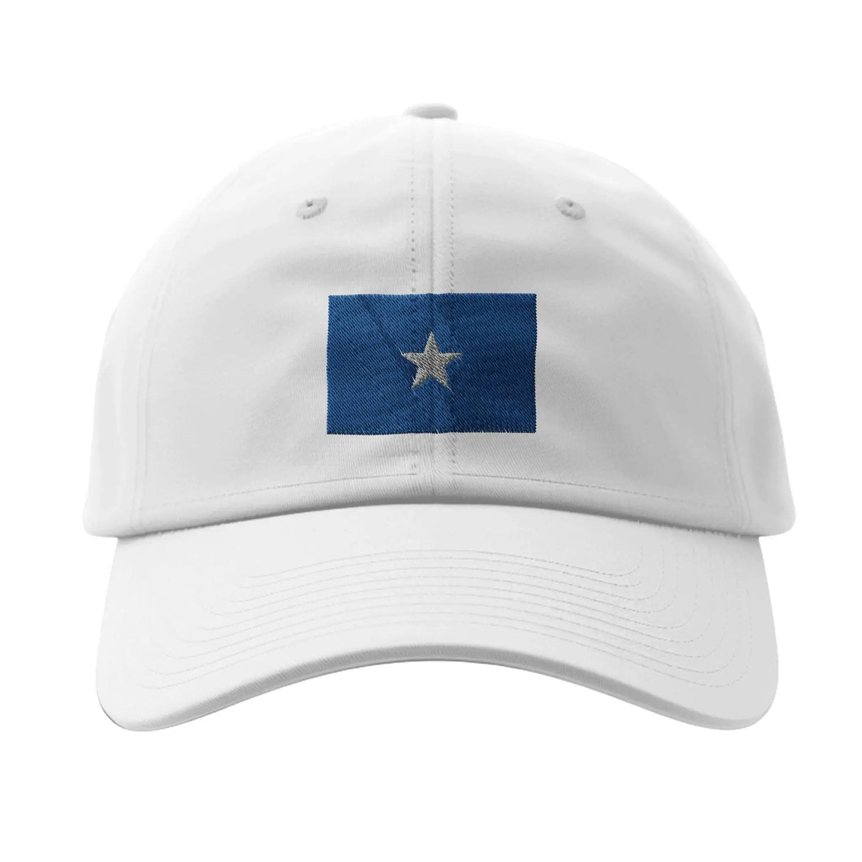 Casquette drapeau somalie coton broderie couleur bleue