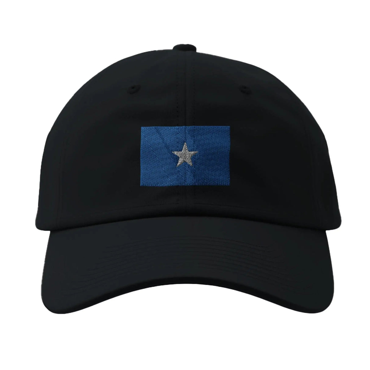 Casquette drapeau somalie coton broderie couleur bleue
