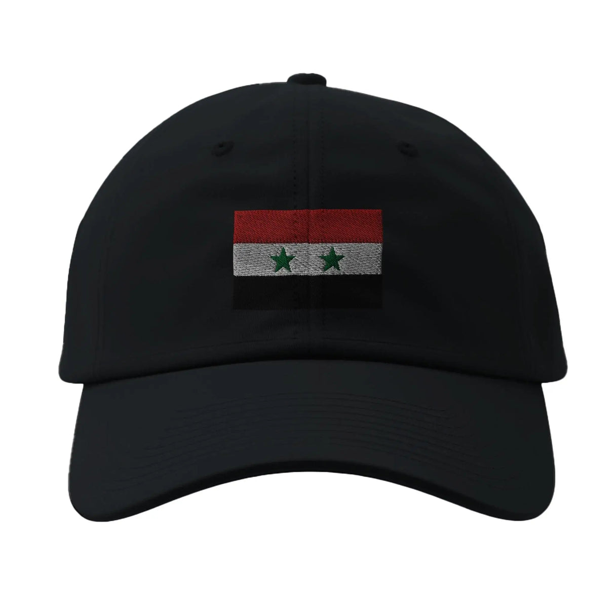 Casquette drapeau syrie coton broderie pour usage quotidien