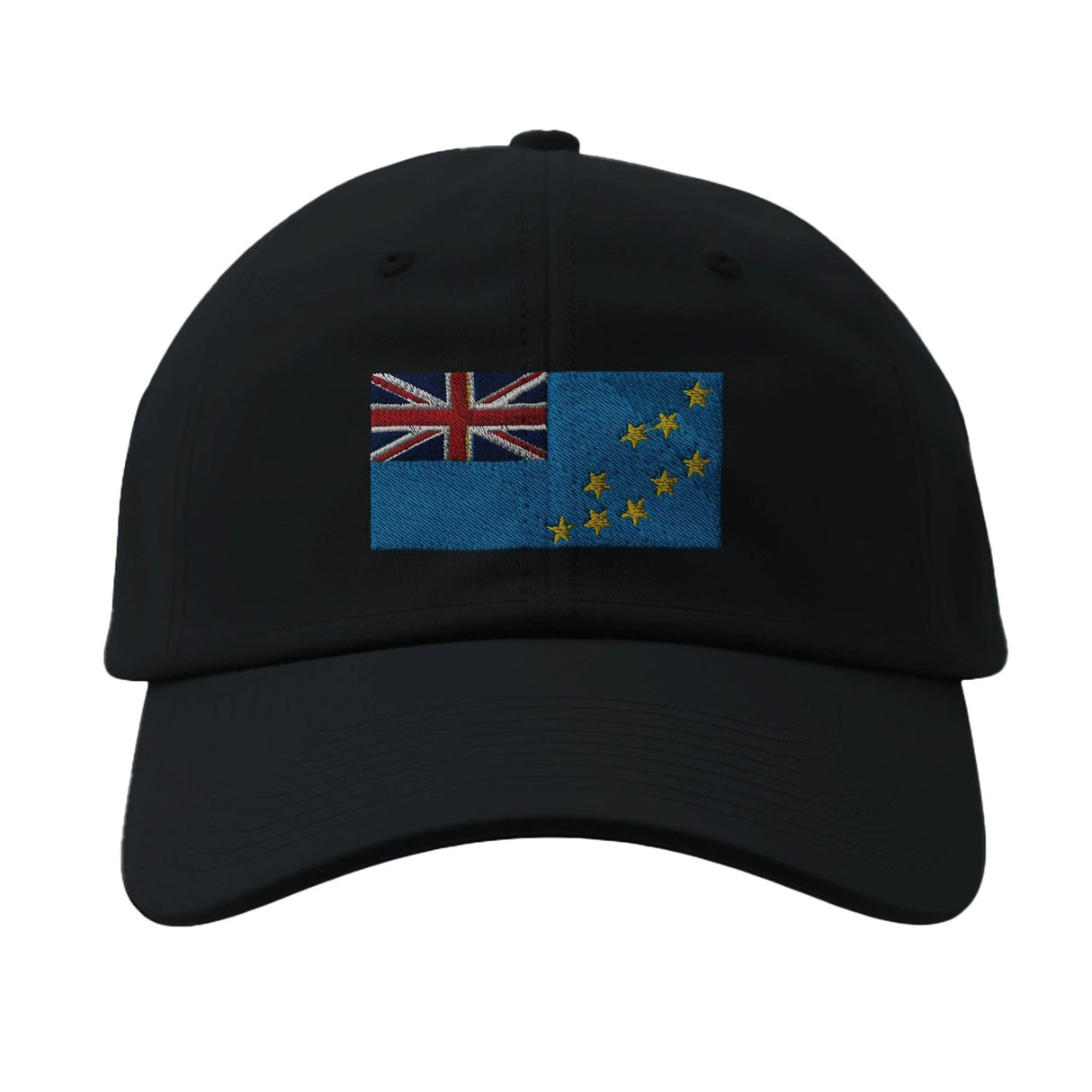 Casquette drapeau tuvalu coton brodée usage quotidien