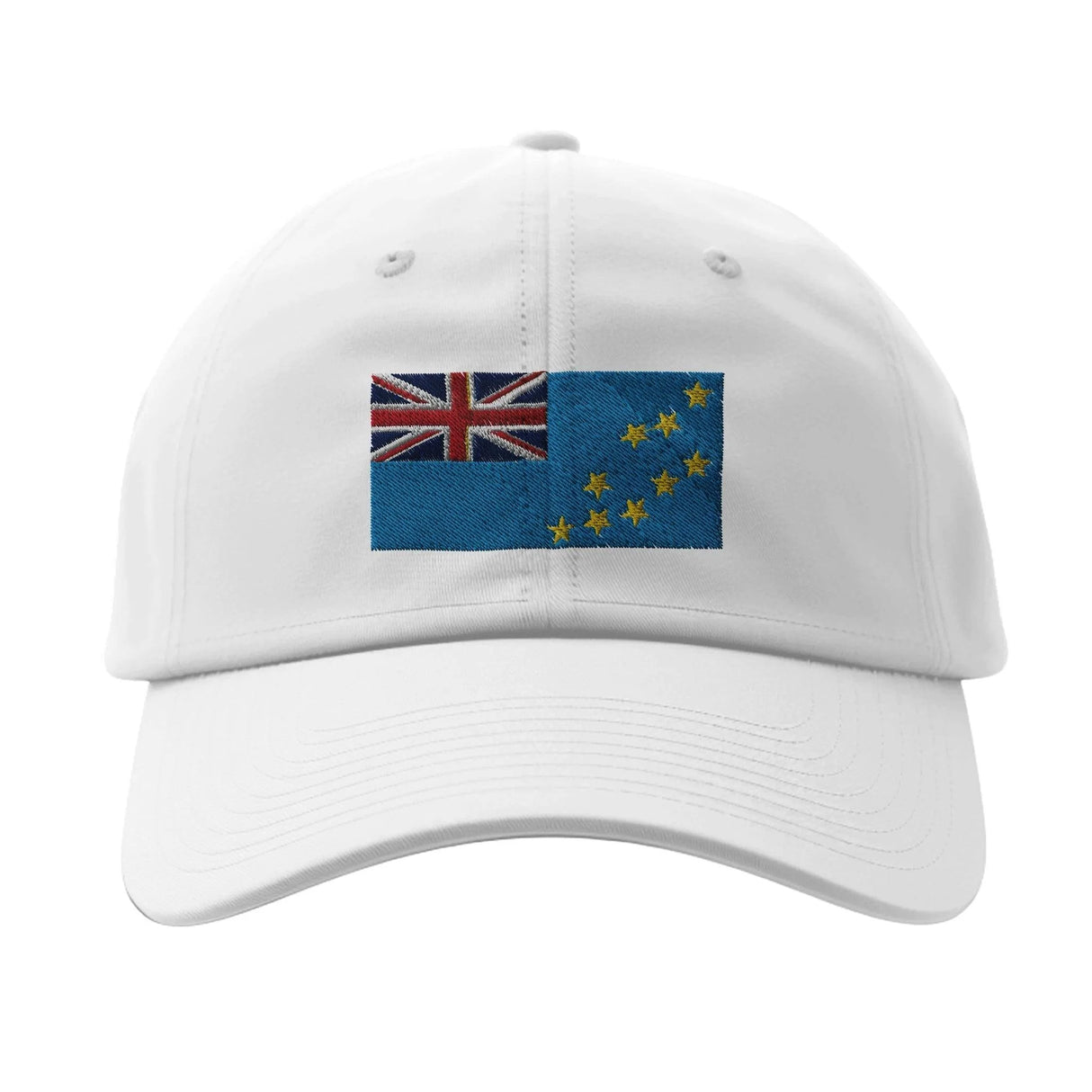 Casquette drapeau tuvalu coton brodée usage quotidien