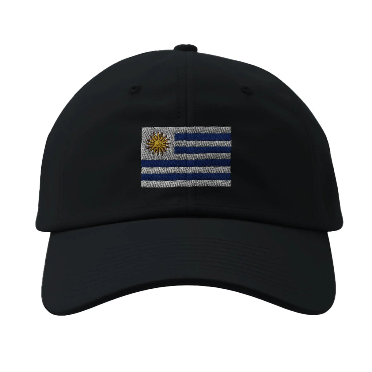 Casquette drapeau uruguay coton broderie matériau durable
