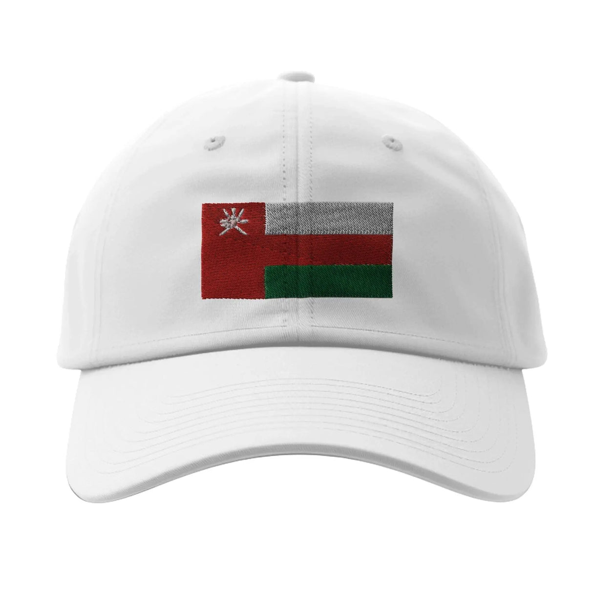 Casquette oman coton broderie drapeau couleurs résistantes