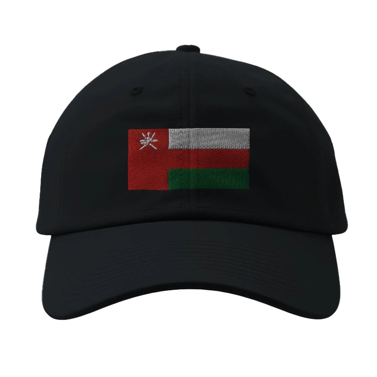Casquette oman coton broderie drapeau couleurs résistantes