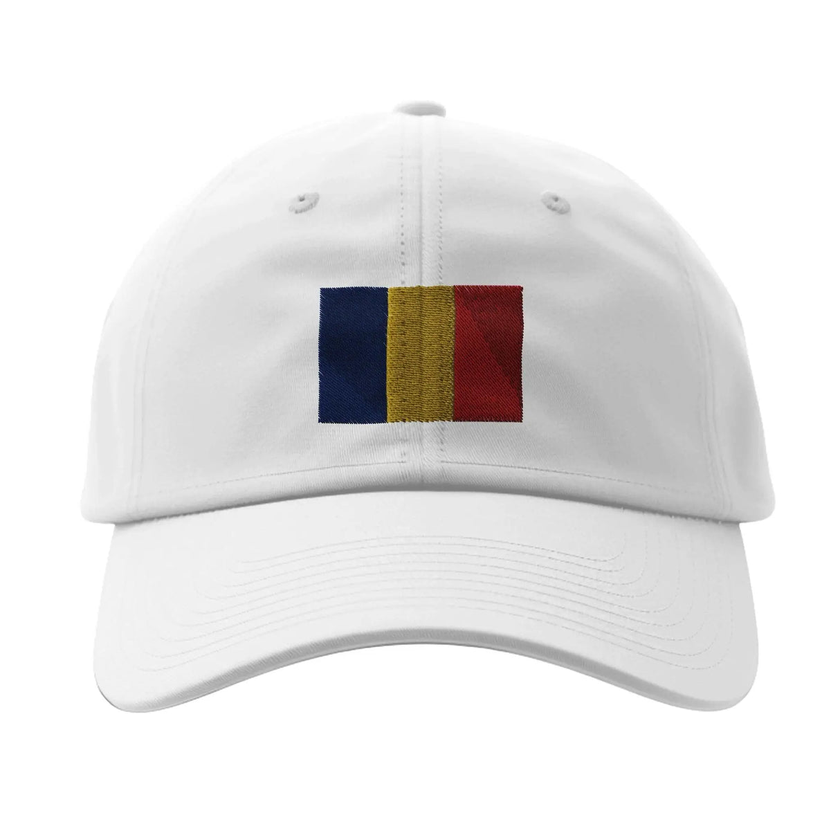 Casquette roumanie coton brodée aux couleurs nationales