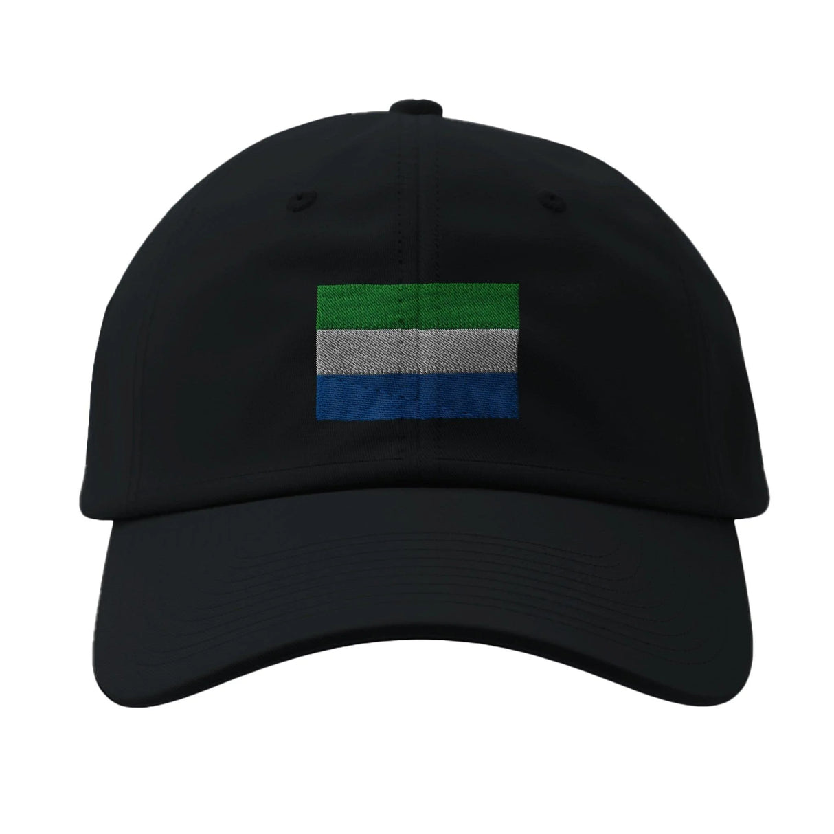 Casquette sierra leone coton brodée confortable couleur
