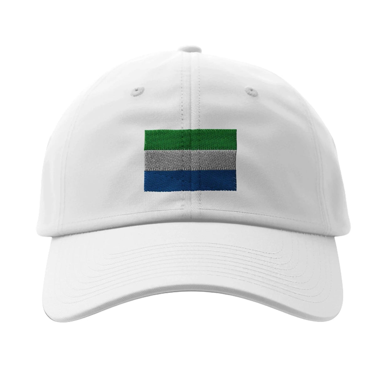 Casquette sierra leone coton brodée confortable couleur