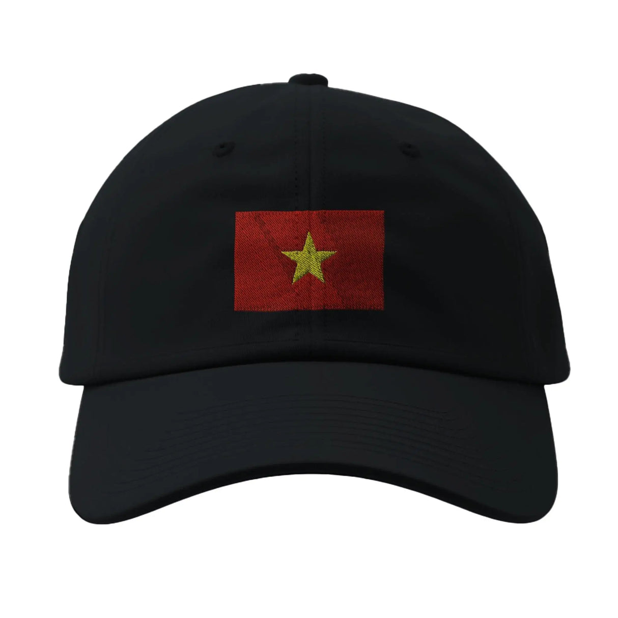 Casquette viêt nam coton brodée couleur rouge confortable