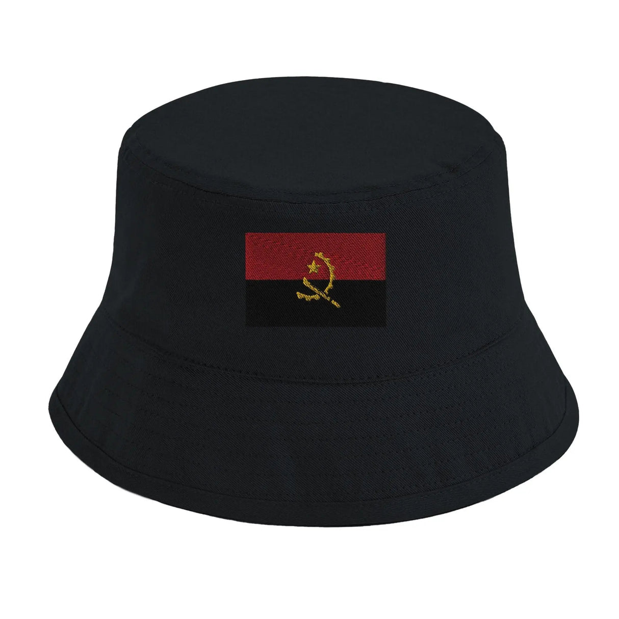 Chapeau bob angola coton brodé excellente respirabilité