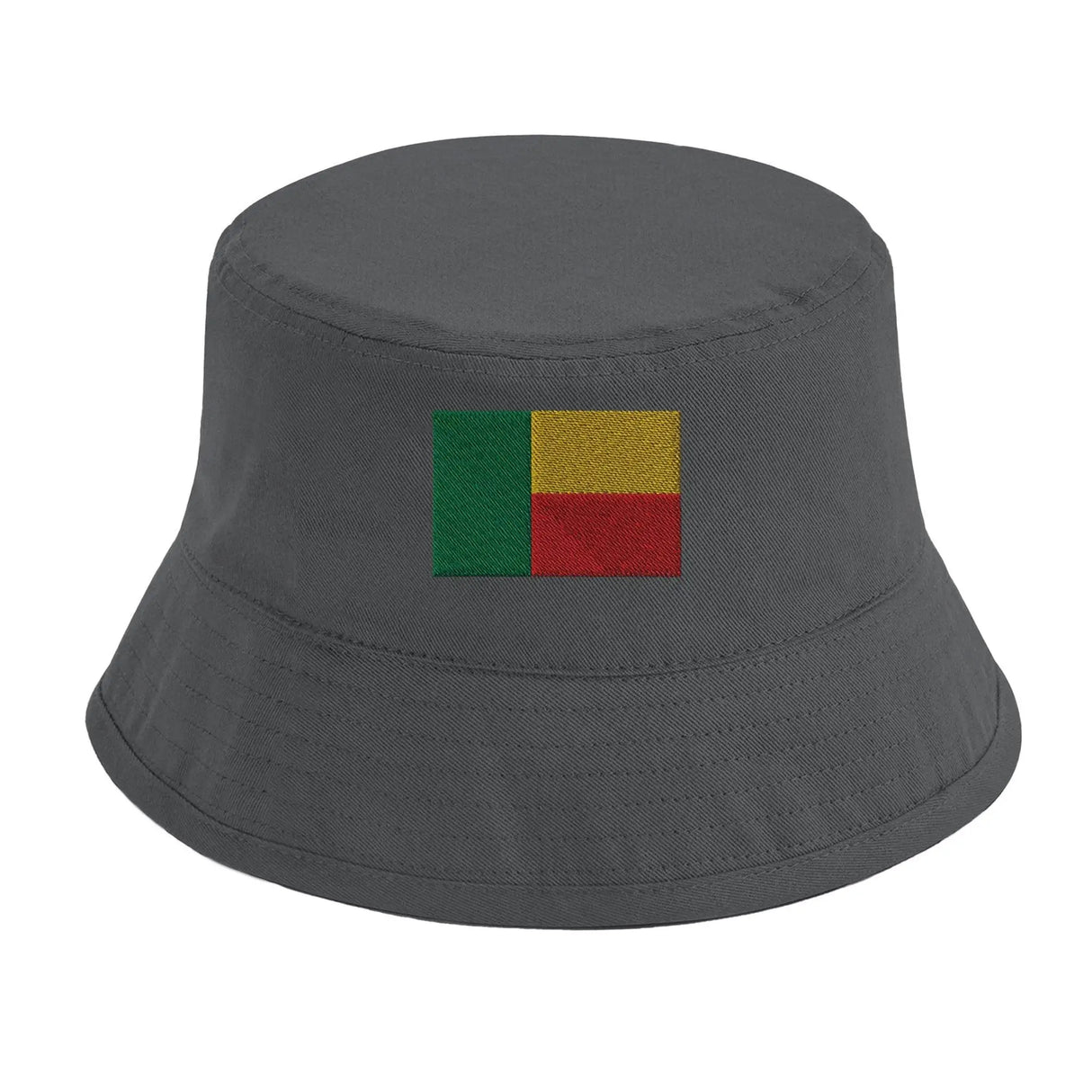 Chapeau bob bénin brodé coton excellente respirabilité