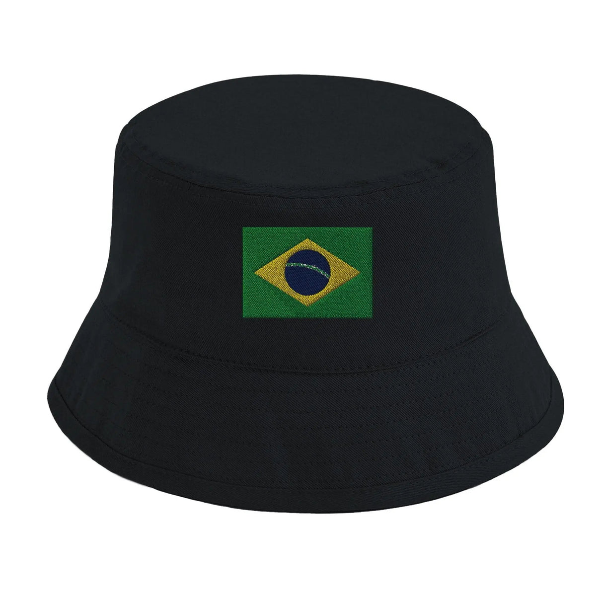 Chapeau bob brésil en coton brodé excellente respirabilité