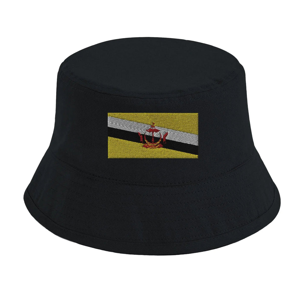 Chapeau bob brunei coton brodé excellente respirabilité