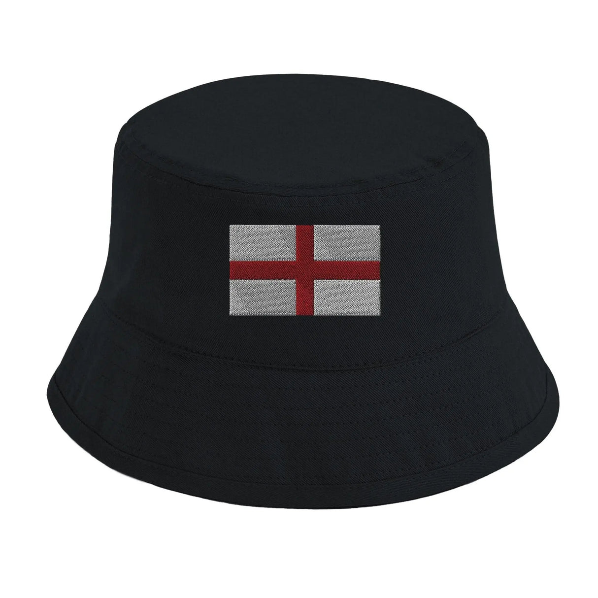 Chapeau bob drapeau angleterre coton brodé respirant