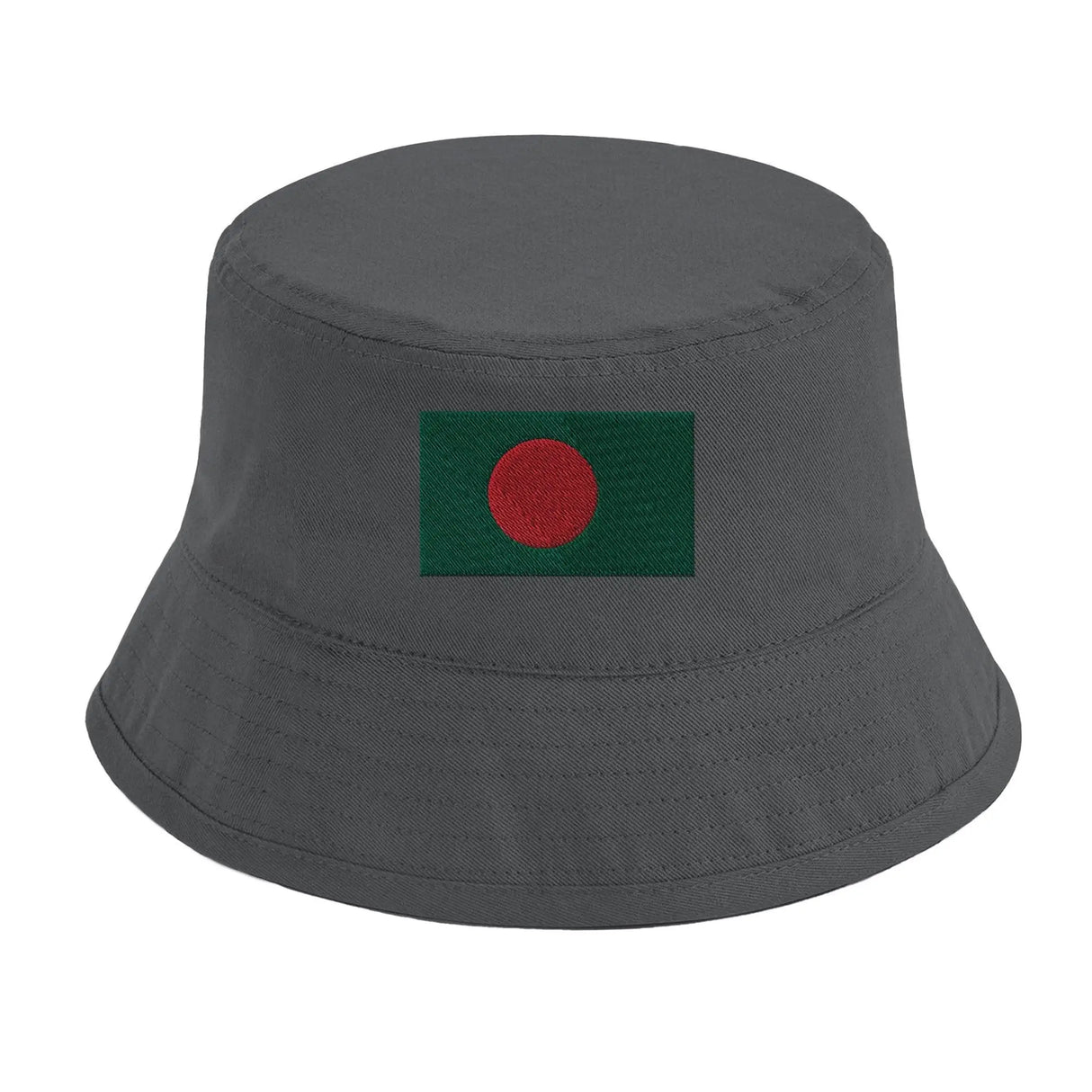 Chapeau bob drapeau bangladesh coton brodé excellente respirabilité