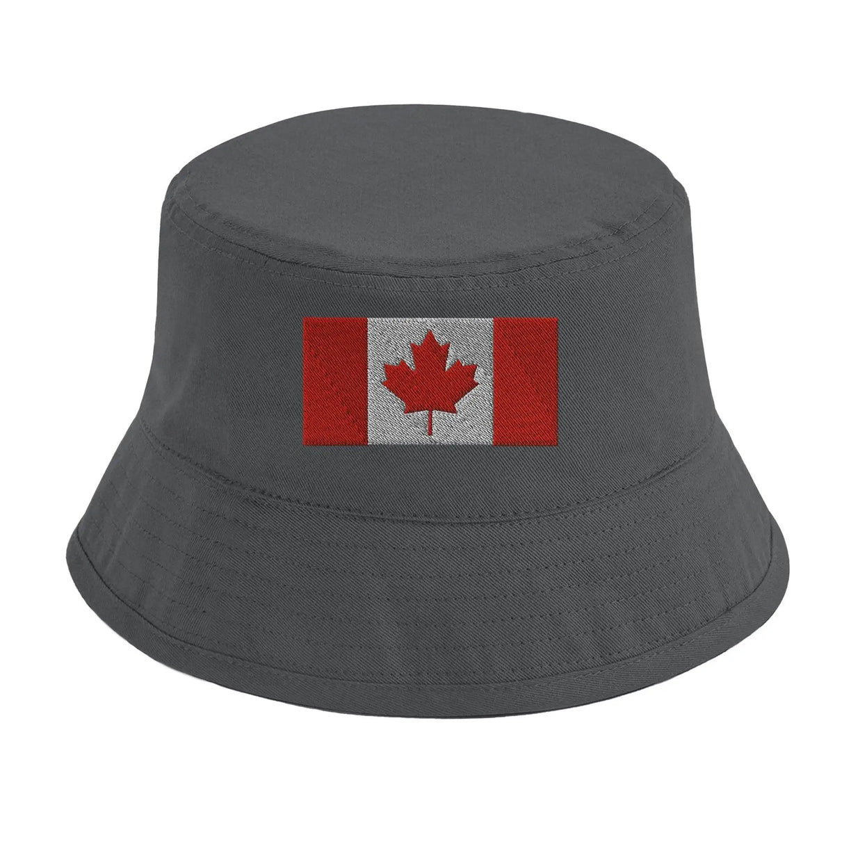 Chapeau bob drapeau canada brodé coton excellente respirabilité