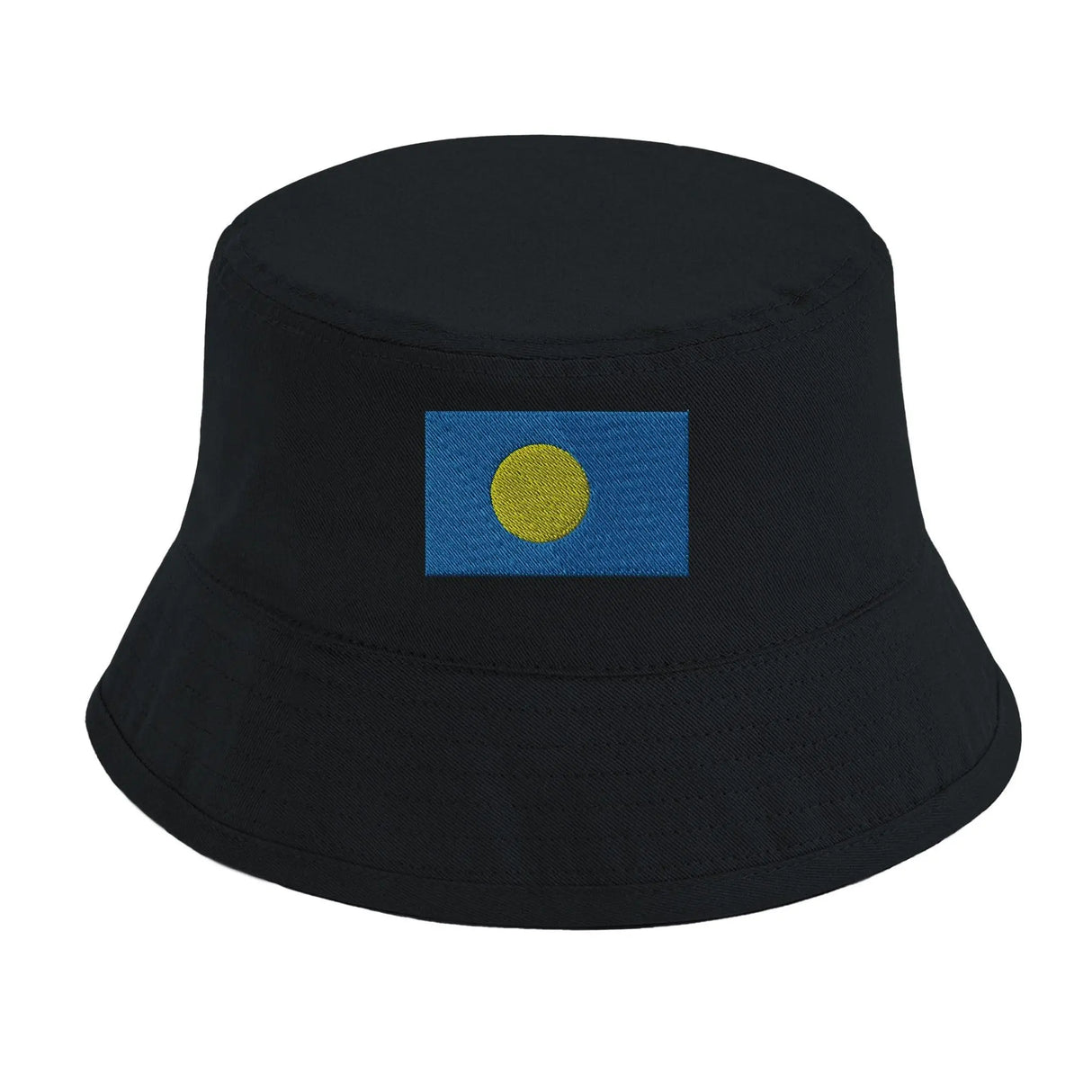 Chapeau bob drapeau des palaos coton brodé respirant