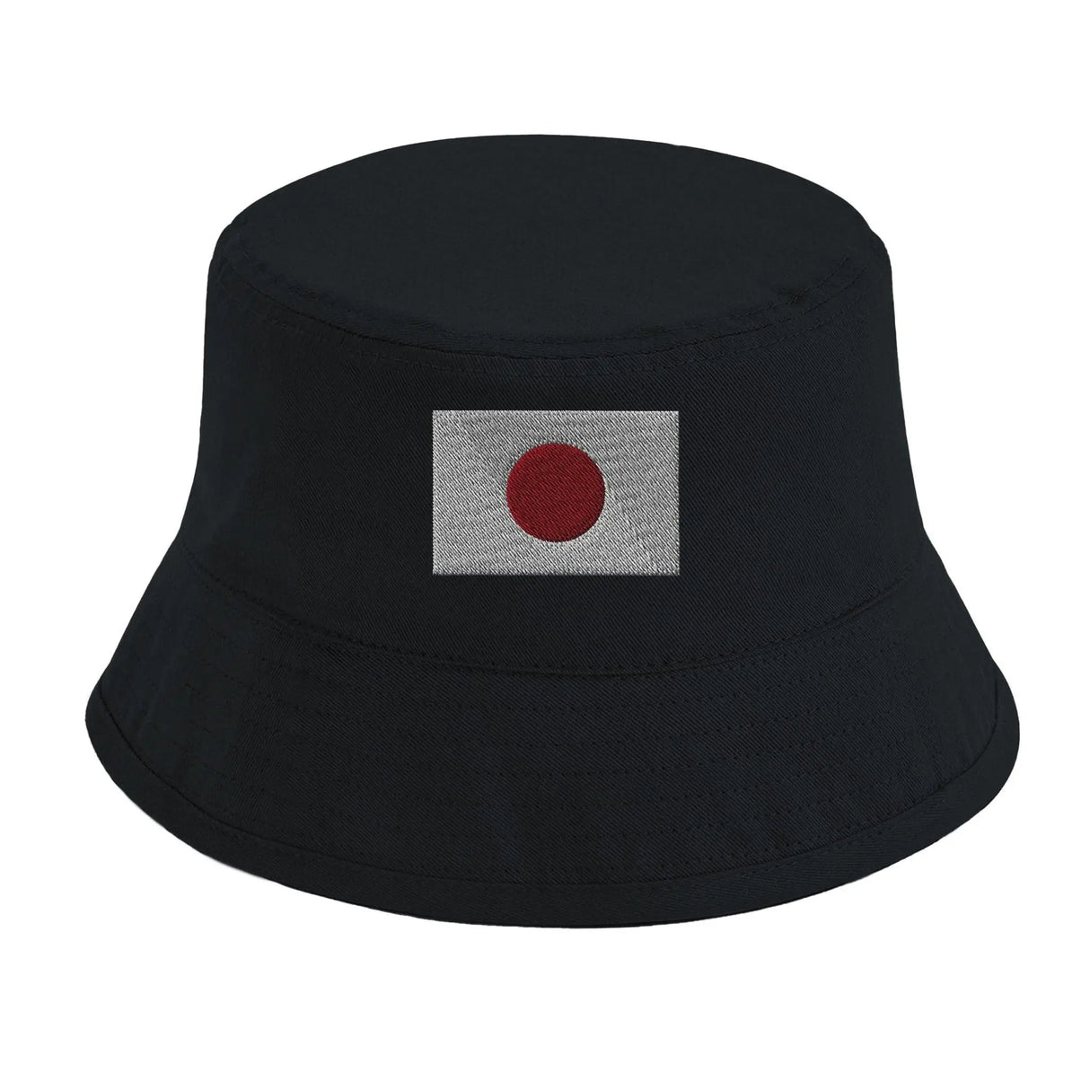 Chapeau bob drapeau japon coton brodé excellente respirabilité