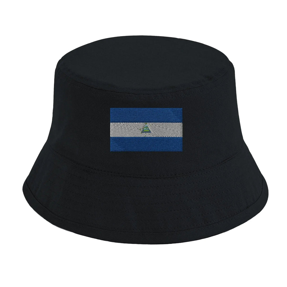 Chapeau bob drapeau nicaragua coton brodé style été