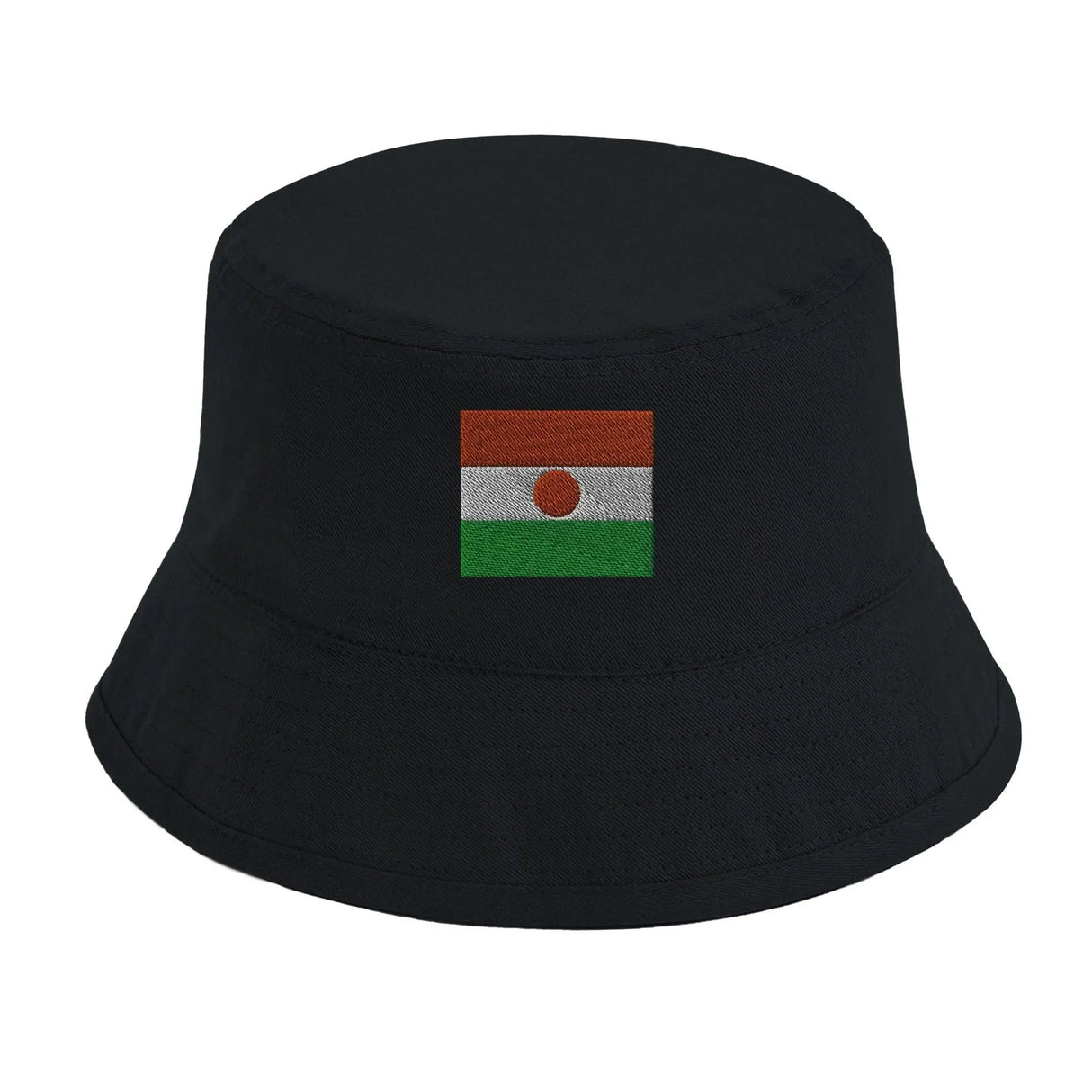 Chapeau bob drapeau niger coton brodé excellente respirabilité