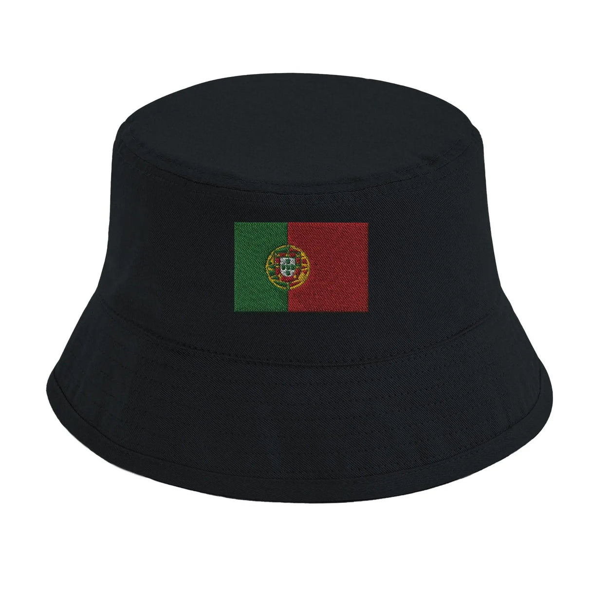Chapeau bob drapeau portugal coton brodé excellente respirabilité