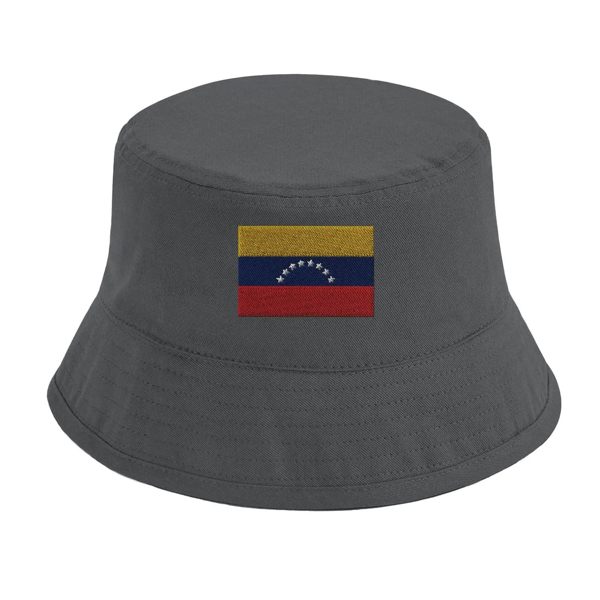 Chapeau bob drapeau venezuela coton brodé respirant