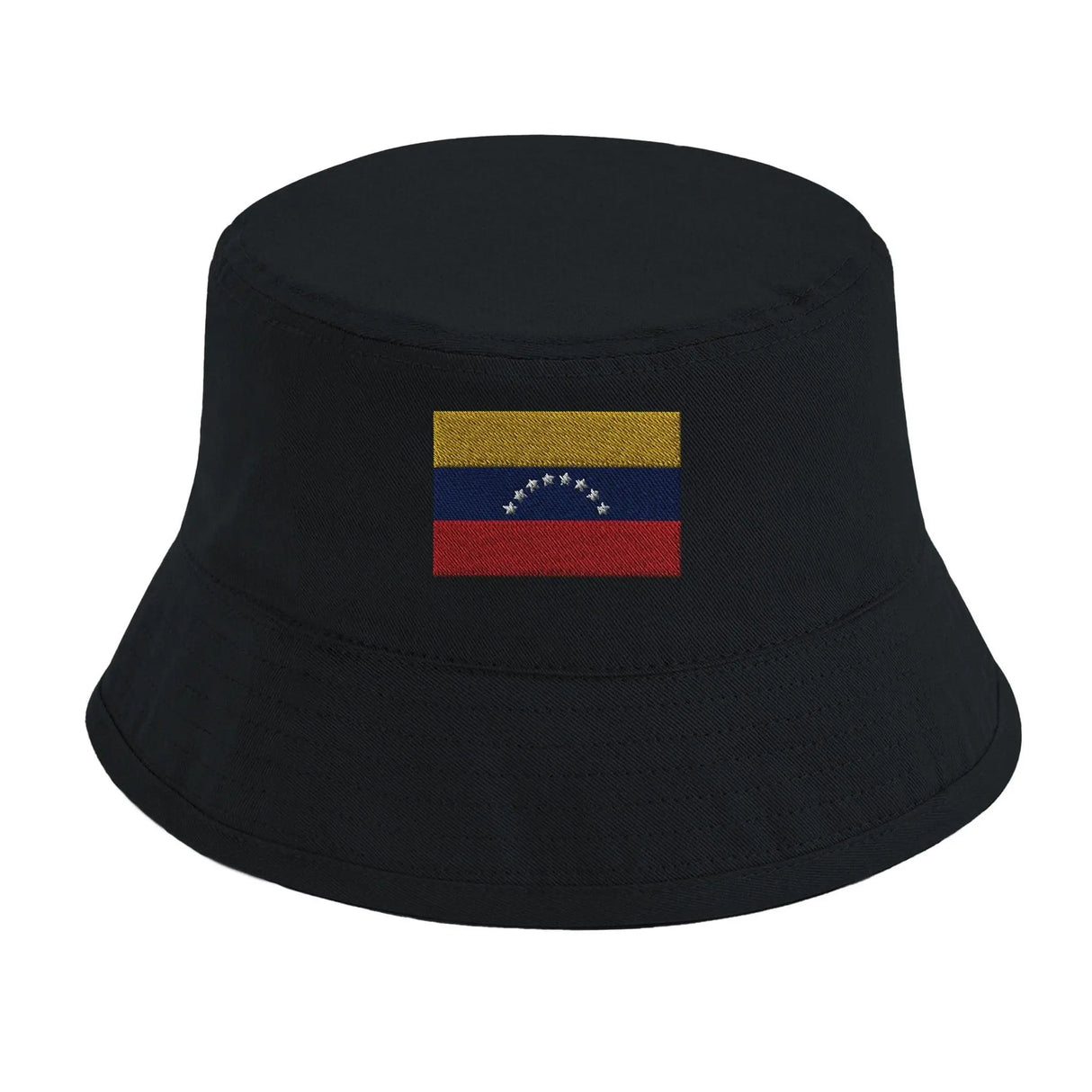 Chapeau bob drapeau venezuela coton brodé respirant
