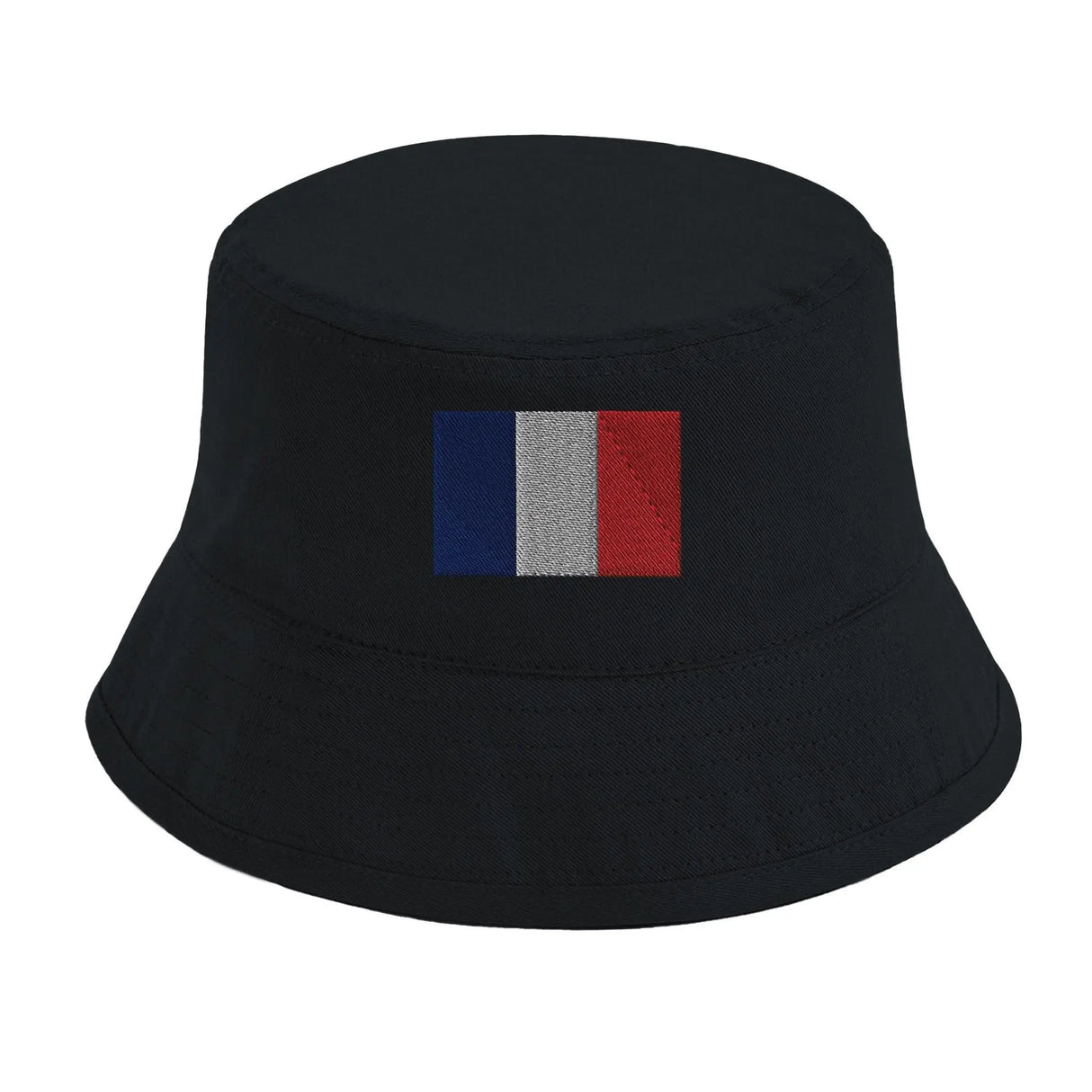 Chapeau bob france coton brodé excellente respirabilité