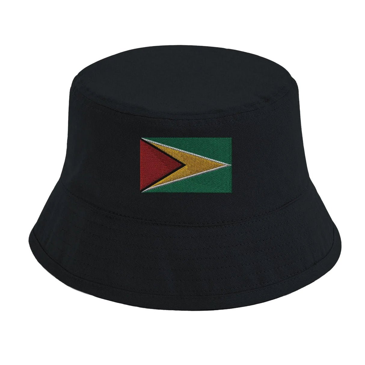 Chapeau bob guyana coton brodé couleurs vives et léger