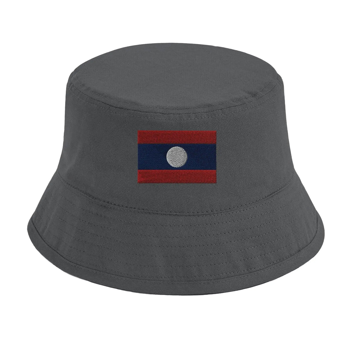 Chapeau bob laos coton brodé excellente respirabilité