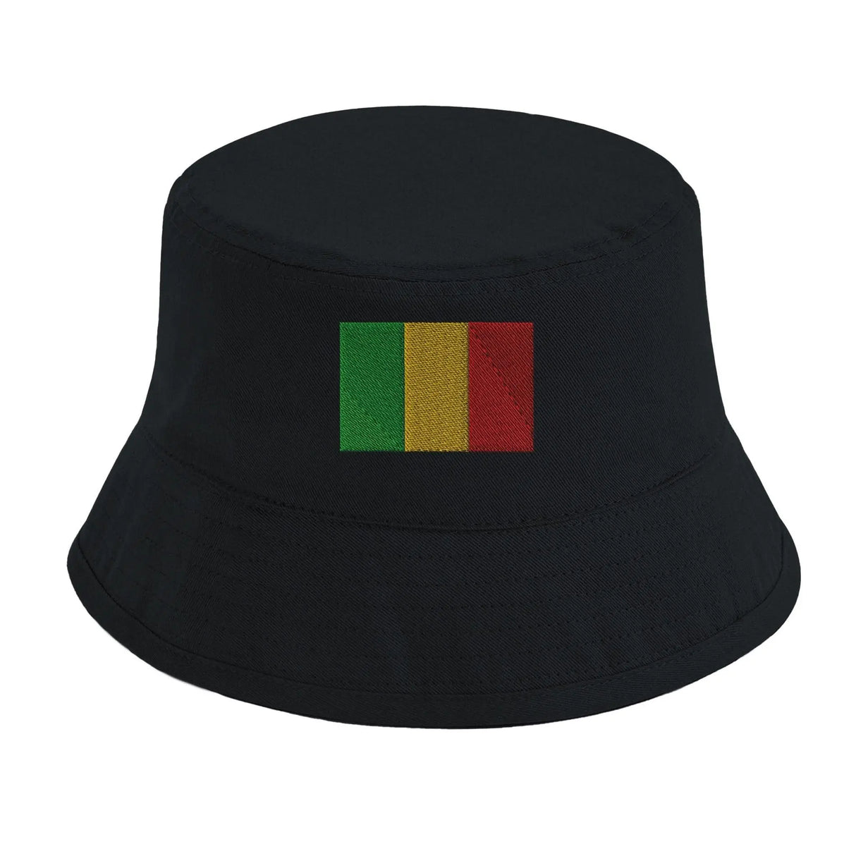 Chapeau bob mali brodé coton léger style décontracté