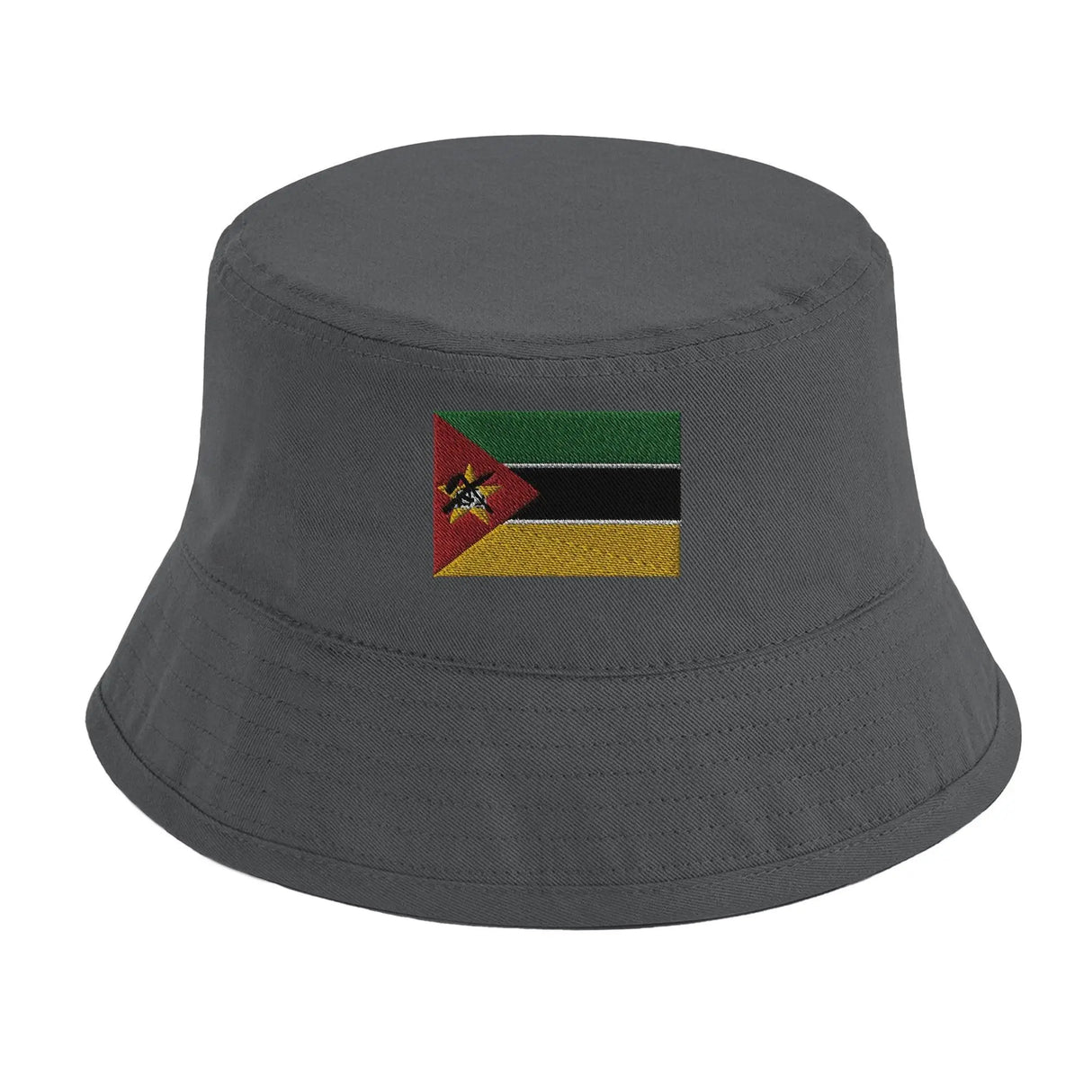 Chapeau bob mozambique coton brodé excellente respirabilité