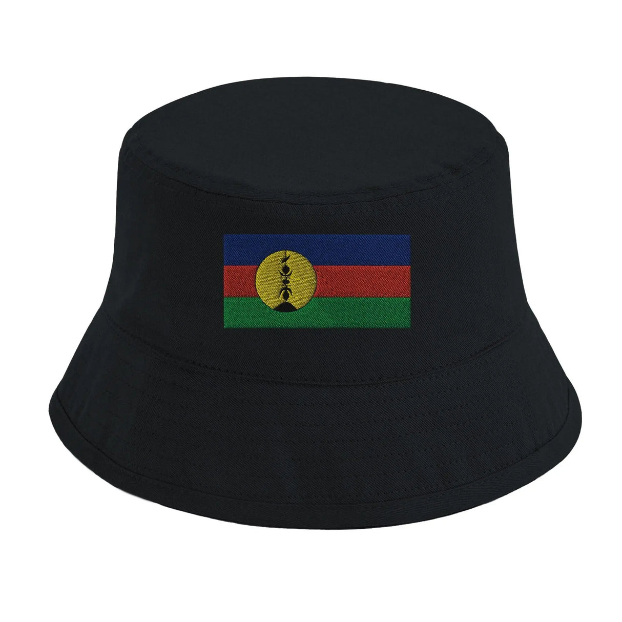 Chapeau bob nouvelle-calédonie coton brodé excellente respirabilité