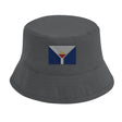 Chapeau bob saint-martin coton brodé style antilles française