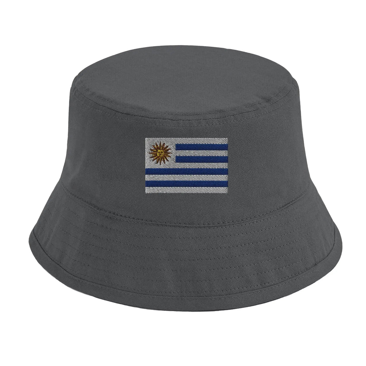 Chapeau bob uruguay coton brodé léger couleur estivale