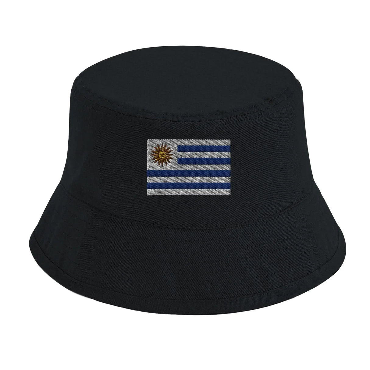 Chapeau bob uruguay coton brodé léger couleur estivale
