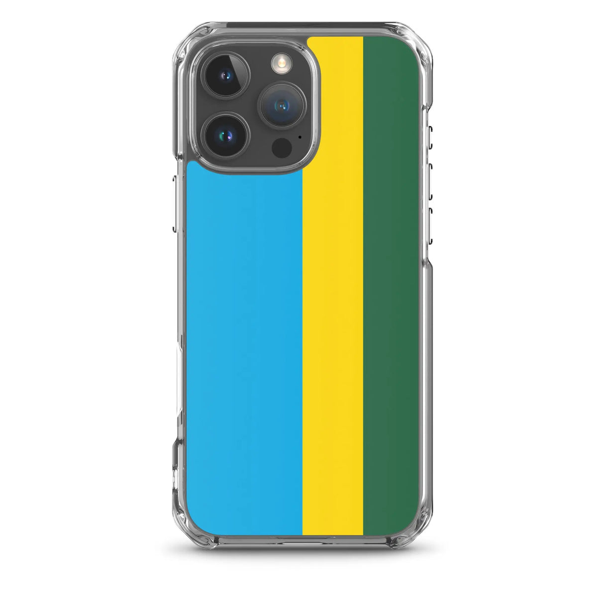 Coque iphone drapeau rwanda souple résistante antichoc