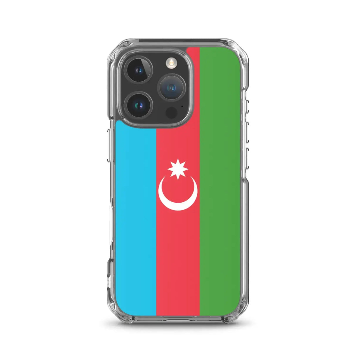 Coque iphone azerbaïdjan souple transparente antichoc