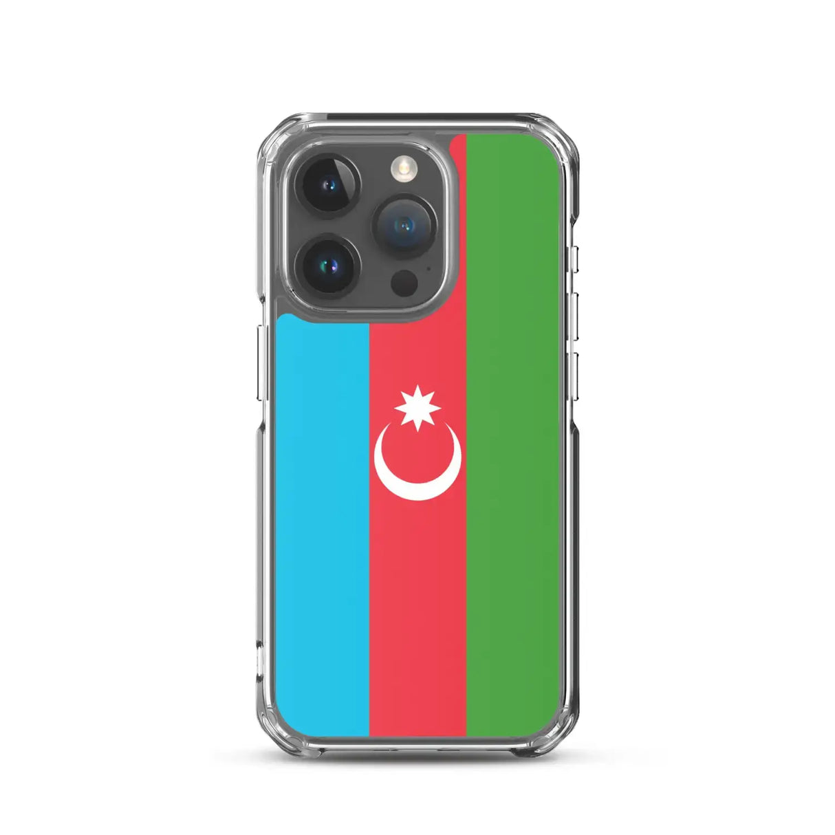 Coque iphone azerbaïdjan souple transparente antichoc