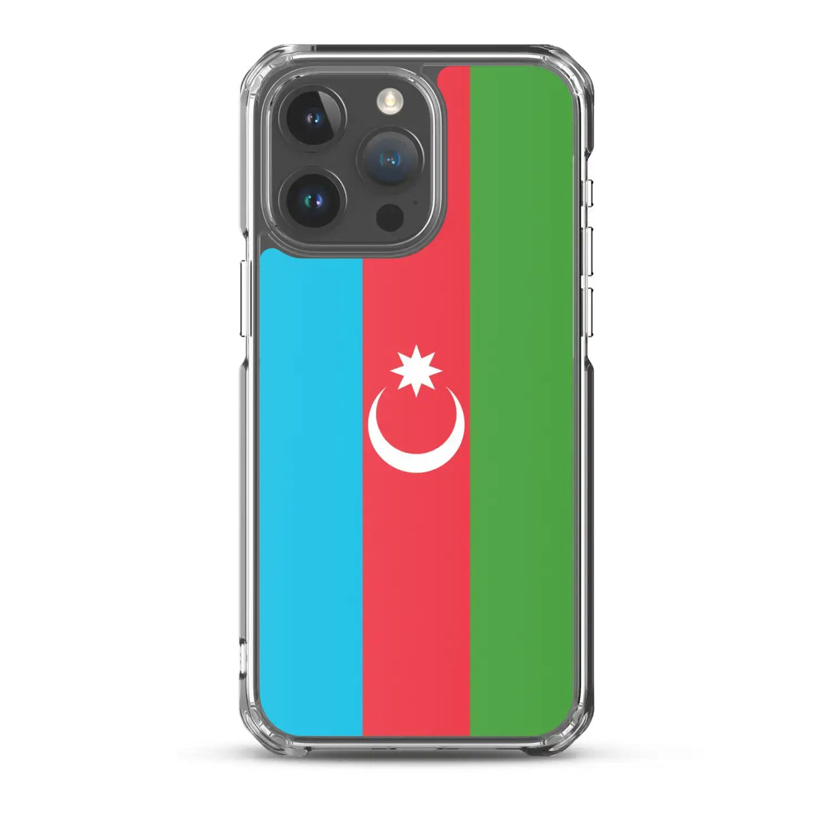 Coque iphone azerbaïdjan souple transparente antichoc