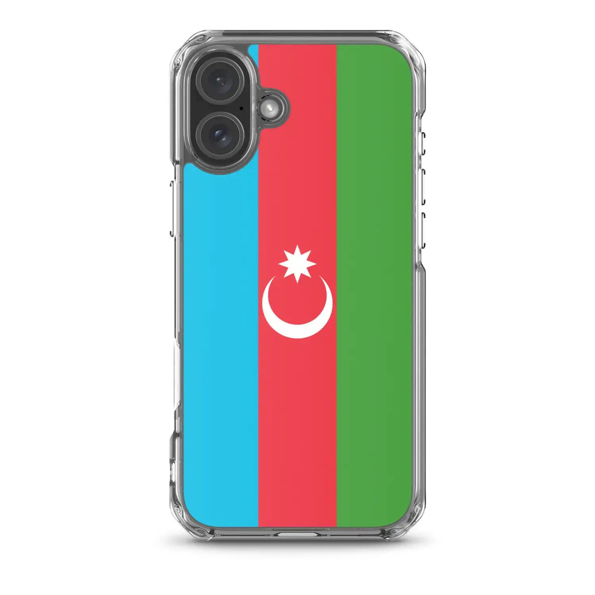 Coque iphone azerbaïdjan souple transparente antichoc