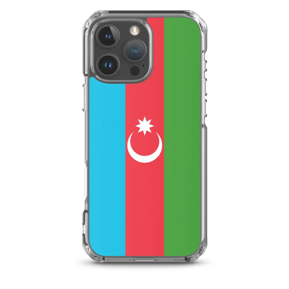 Coque iphone azerbaïdjan souple transparente antichoc