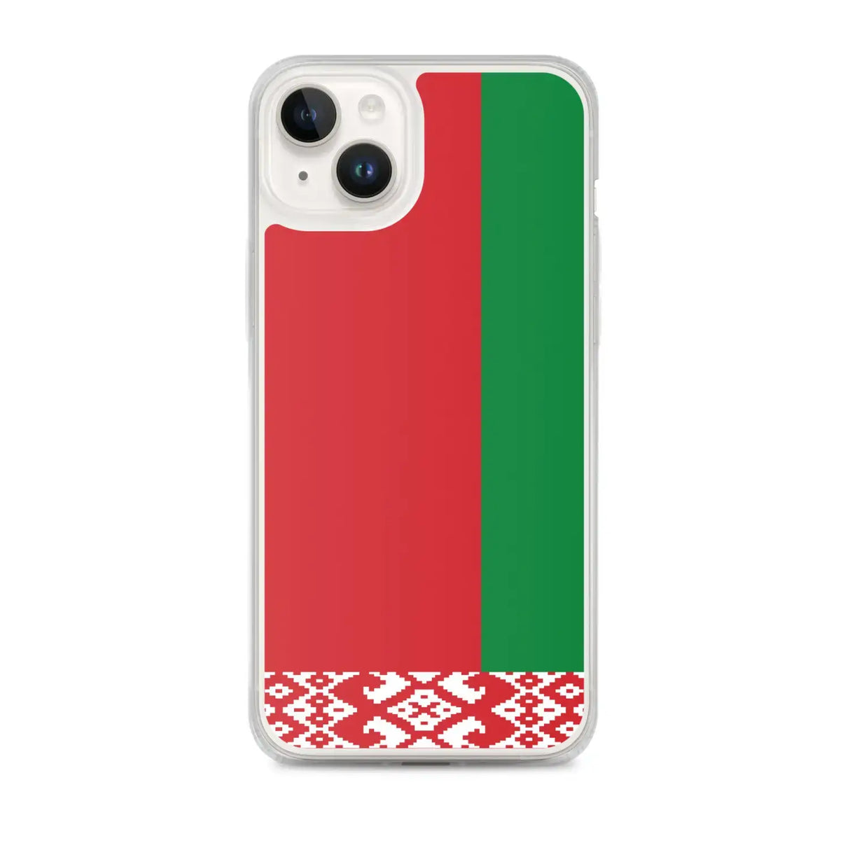 Coque iphone biélorussie souple transparente antichoc