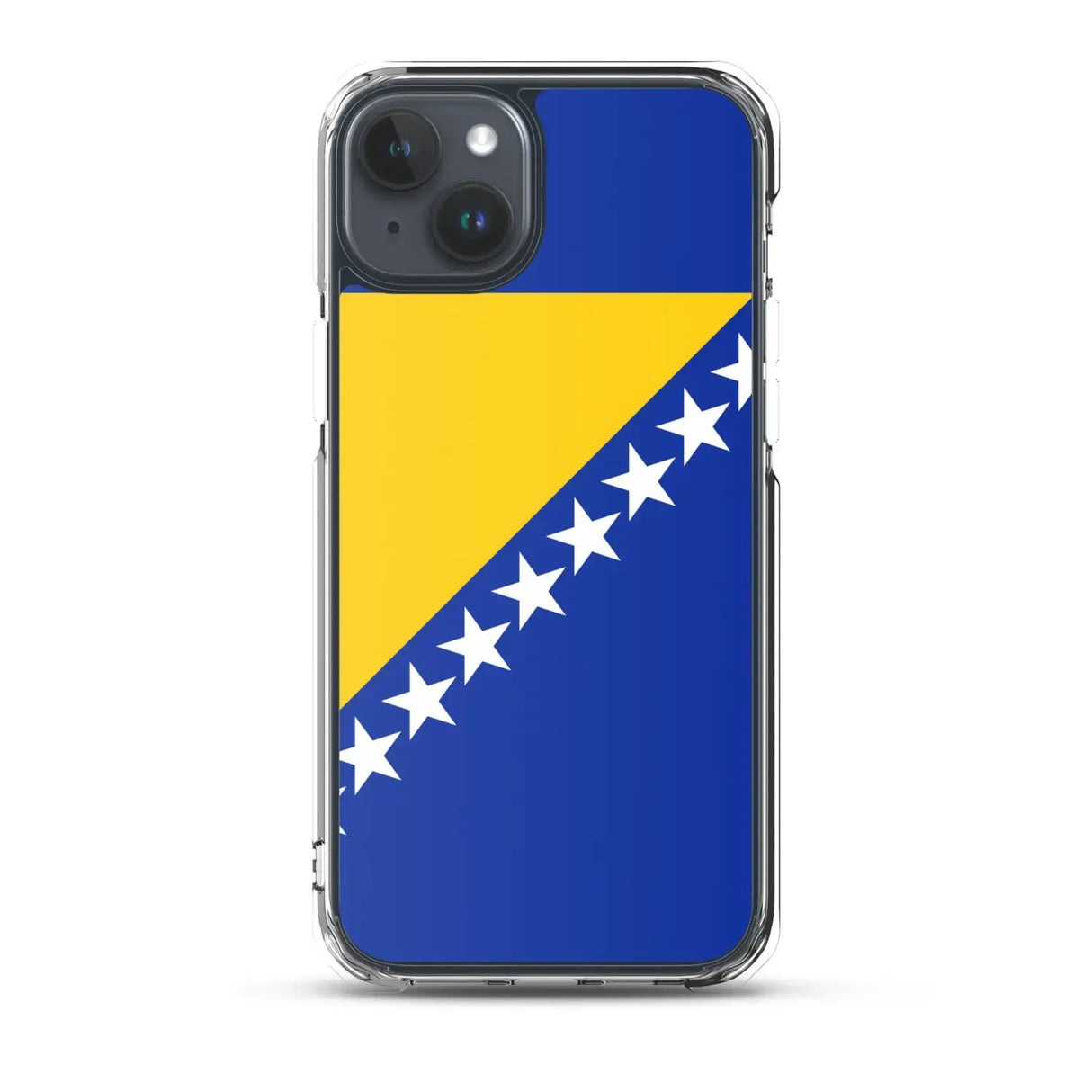Coque iphone bosnie-herzégovine souple antichoc transparente